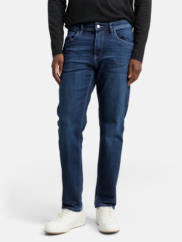 Effilé Jean 'Bryden' TOM TAILOR DENIM en bleu : devant