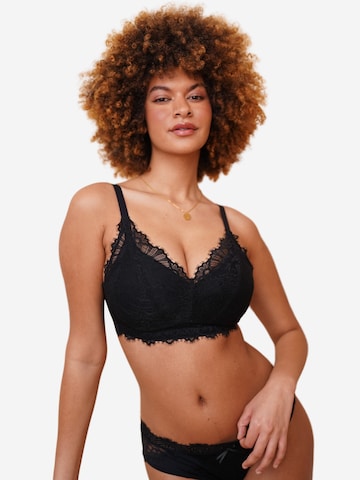 Bustier Soutien-gorge SugarShape en noir : devant