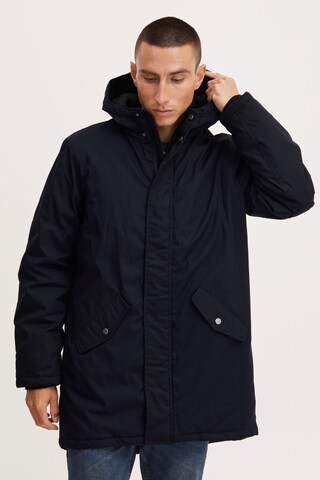 !Solid Winter Jacket 'Caine' in Blue: front