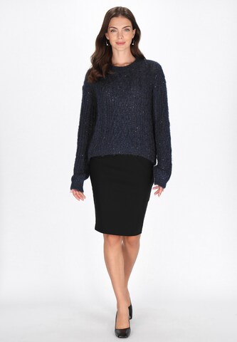 Usha Pullover in Blau