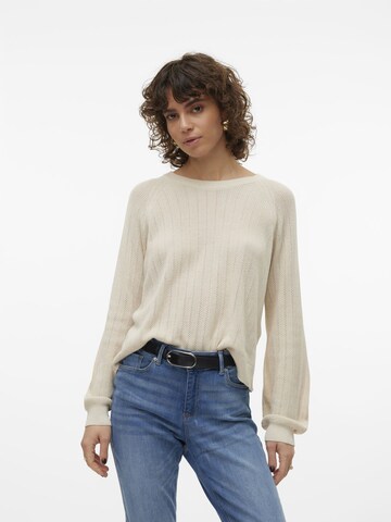 VERO MODA Pullover 'NEW LEXSUN' i beige: forside