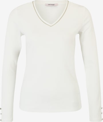 Orsay Shirt 'Lurexmilano' in White: front