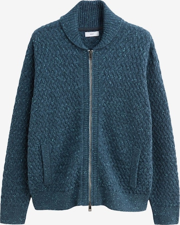 Vestes en maille Next en bleu : devant