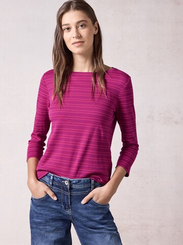 CECIL Shirt in Roze: voorkant