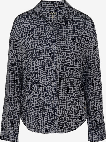 JOOP! Pyjamaoberteil ' Luxe Modal Printed ' in Schwarz: Vorderseite
