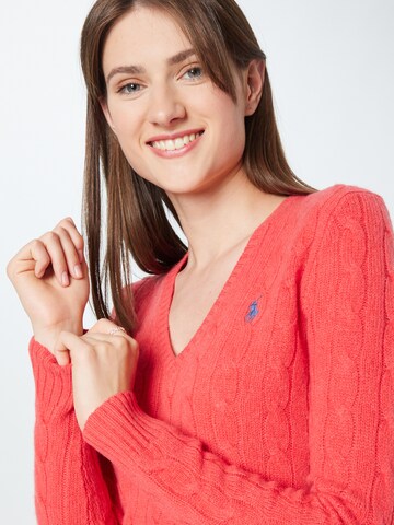 Polo Ralph Lauren Sweater 'KIMBERLY' in Red