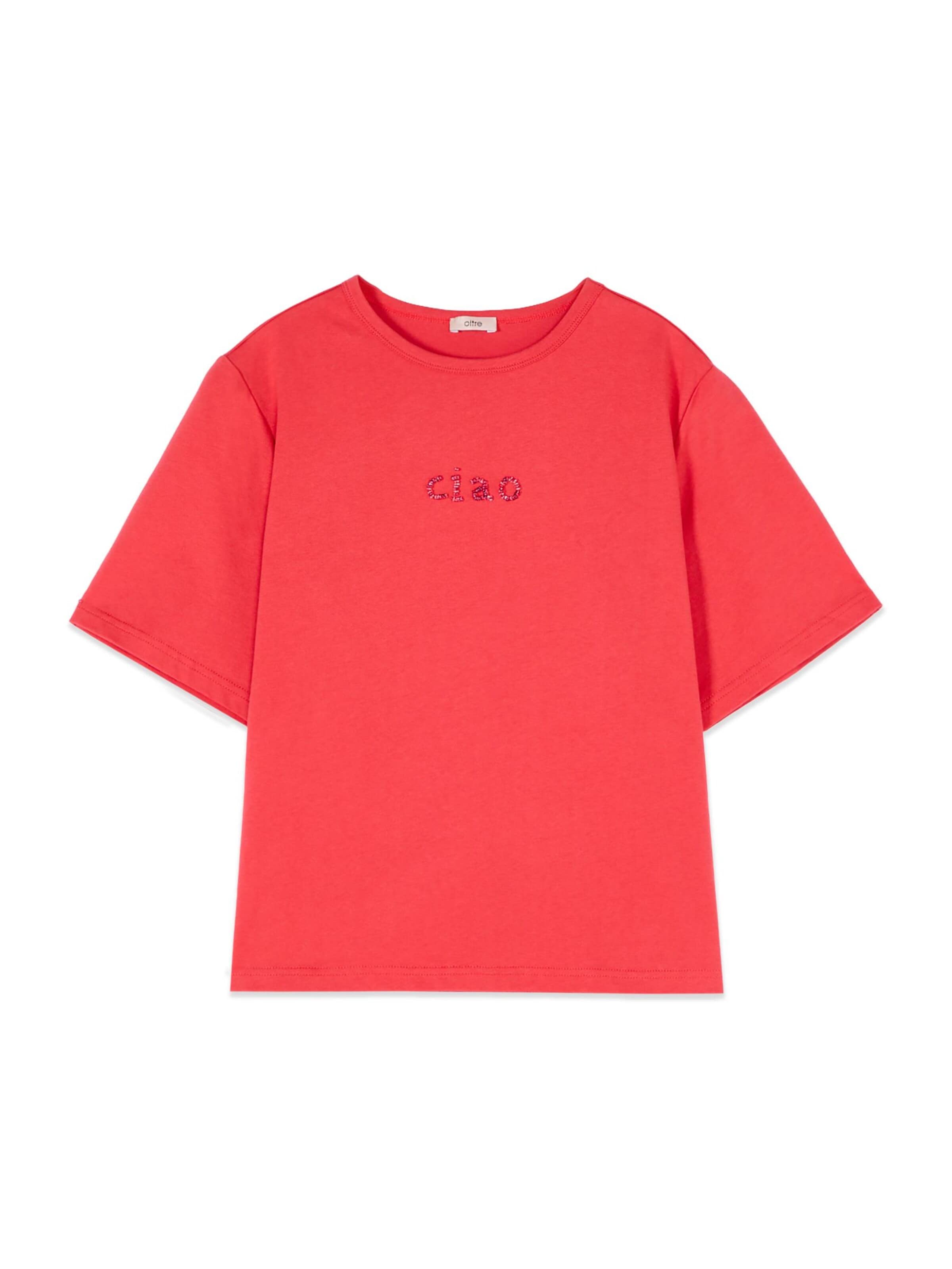 oltre Shirt in Rot: Vorderseite