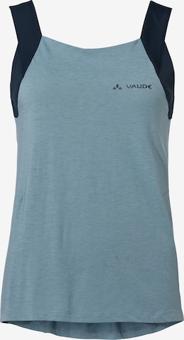 VAUDE Sporttop 'Altissimi' in Blauw: voorkant