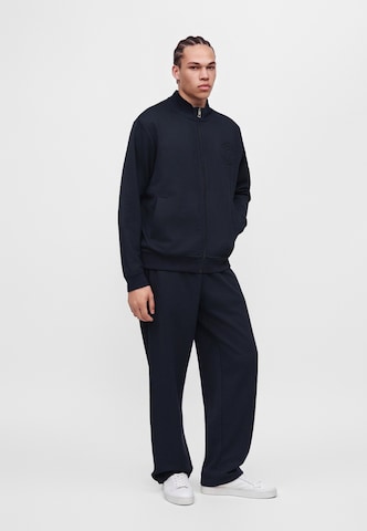GUESS Strickjacke 'HARRIS' in Blau