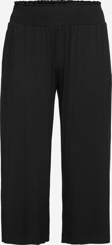 Wide leg Pantaloni di SHEEGO in nero: frontale