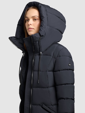 khujo Winter Coat 'Arlene' in Blue