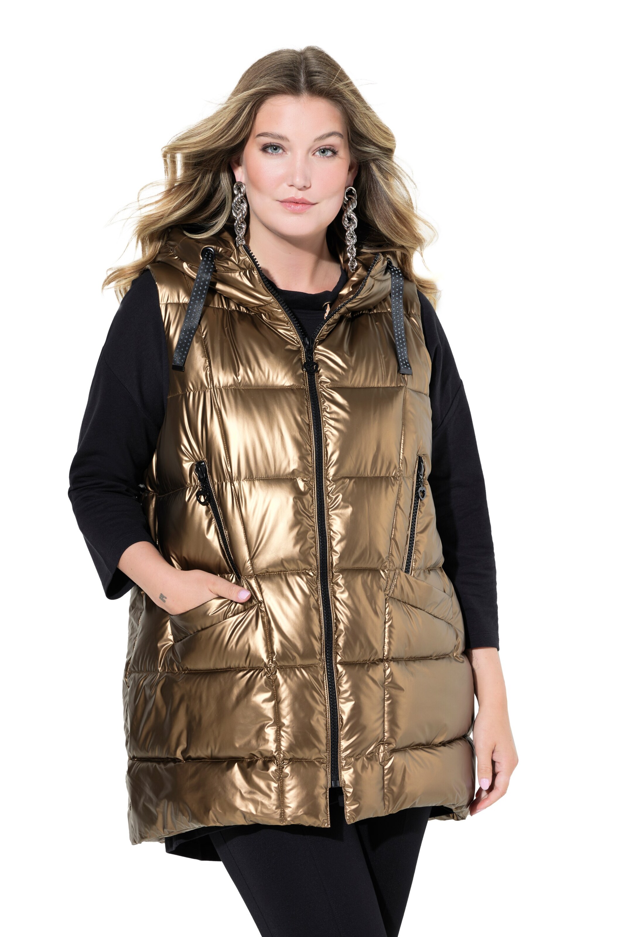 MIAMODA Weste in Beige: Vorderseite