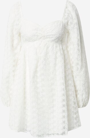NA-KD Dress in White: front