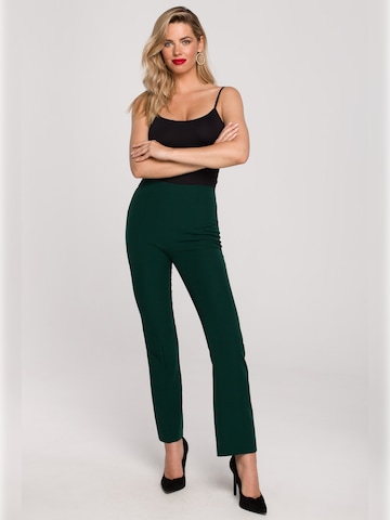 Makover - Slimfit Pantalón en verde