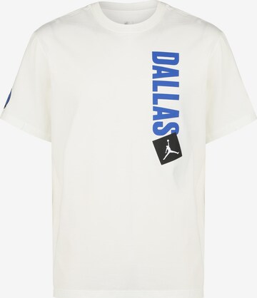 NIKE Functioneel shirt 'Dallas Mavericks Essential Statement' in Wit: voorkant
