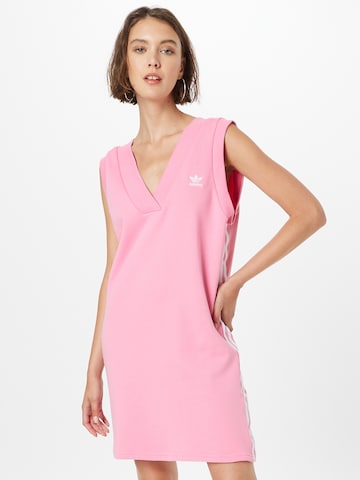 ADIDAS ORIGINALS - Vestido 'Adicolor Classics' em rosa: frente