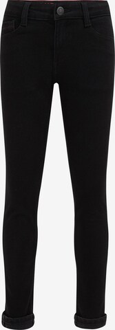 Slimfit Jeans di WE Fashion in nero: frontale