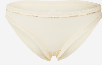 Calvin Klein Underwear - Braga en amarillo: frente