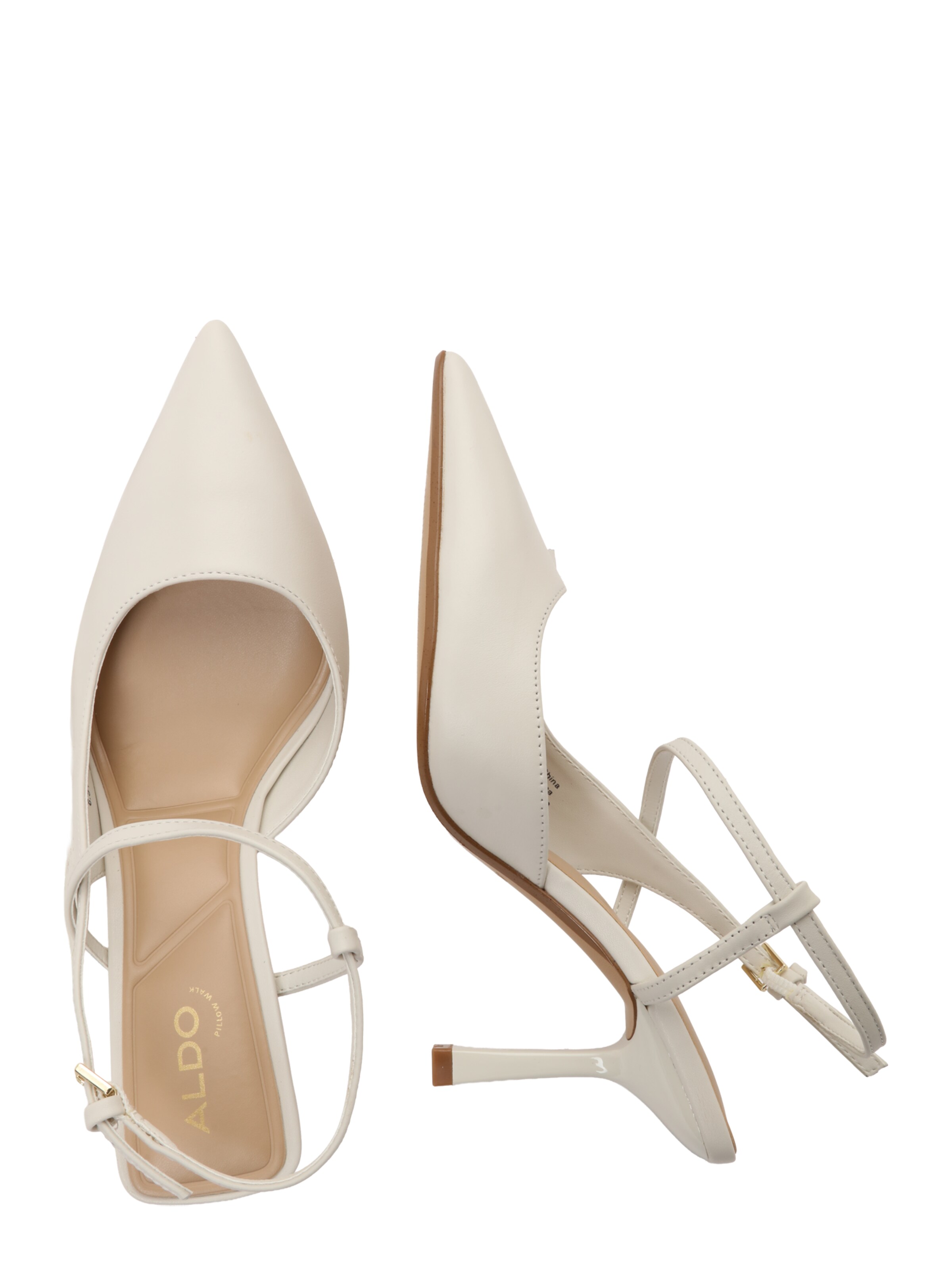 Décolleté sling 'BRUNETTE' di ALDO in beige