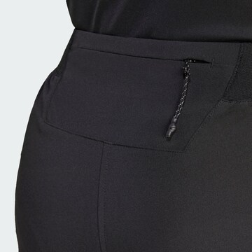 Regular Pantalon de sport 'Two-in-One HIIT' ADIDAS PERFORMANCE en noir