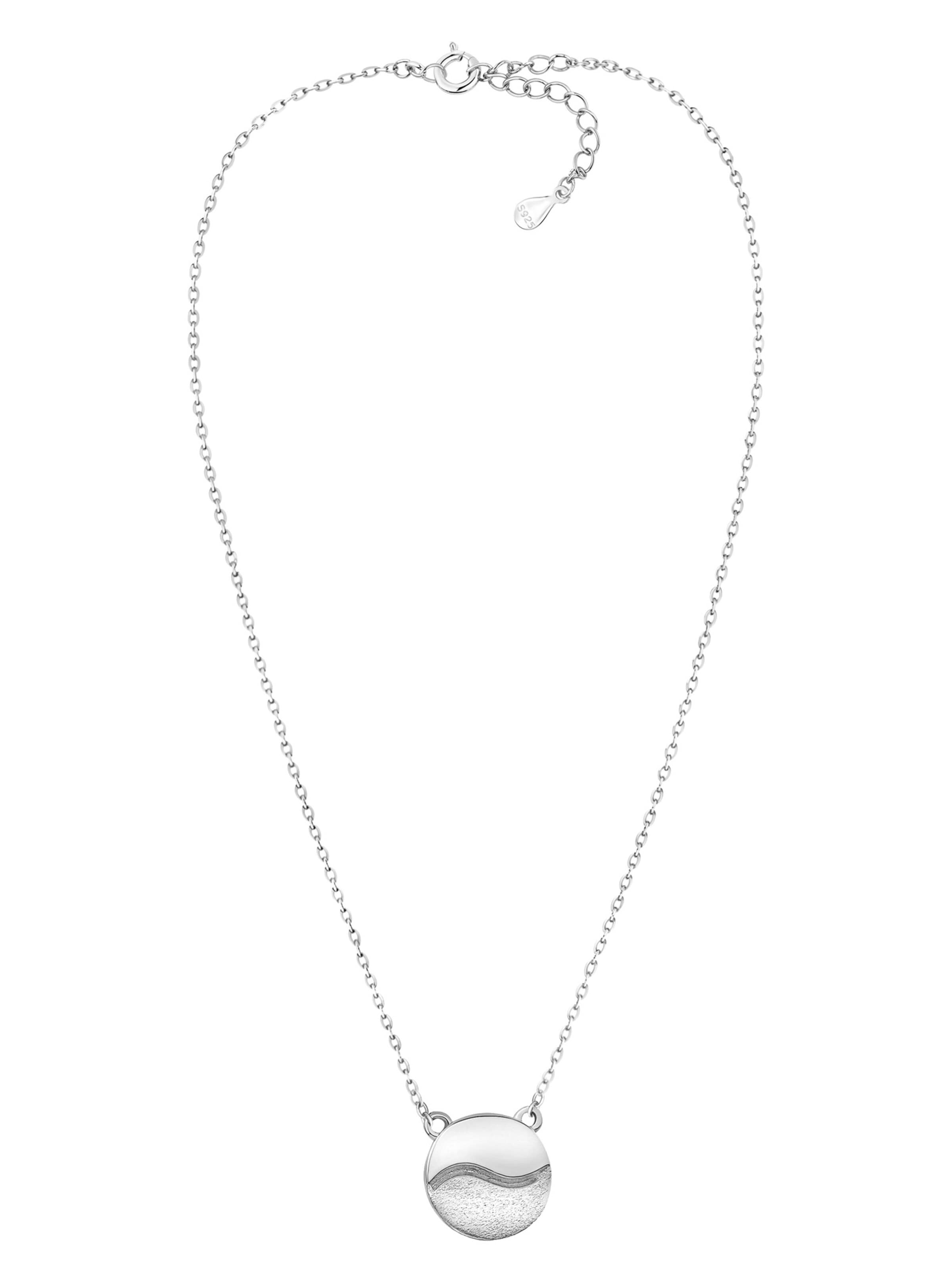 Sofia Milani Necklace 'Ying Yang Circle' in Silver