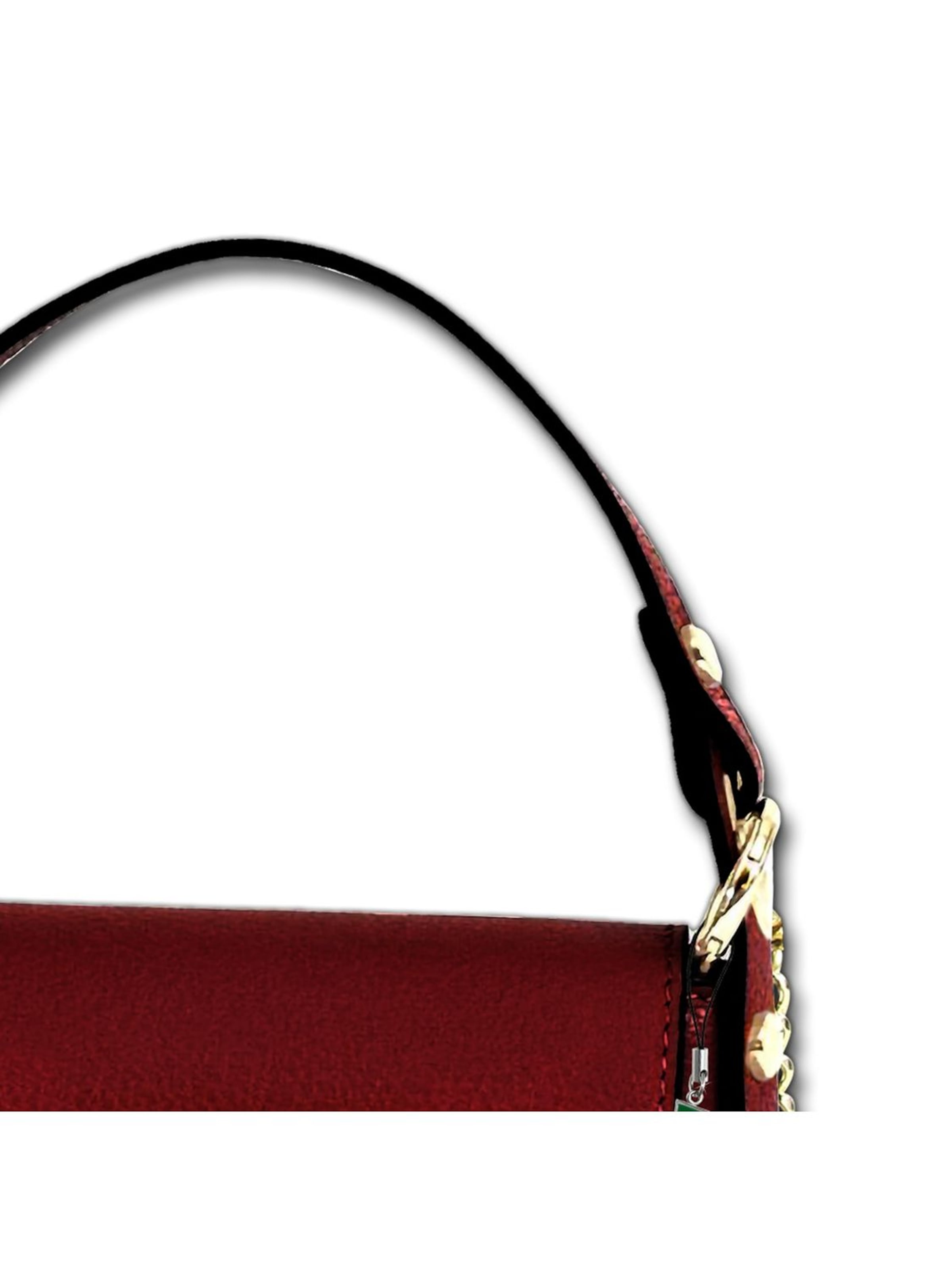 Florence Shoulder Bag in Red