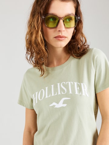HOLLISTER Tričko – zelená