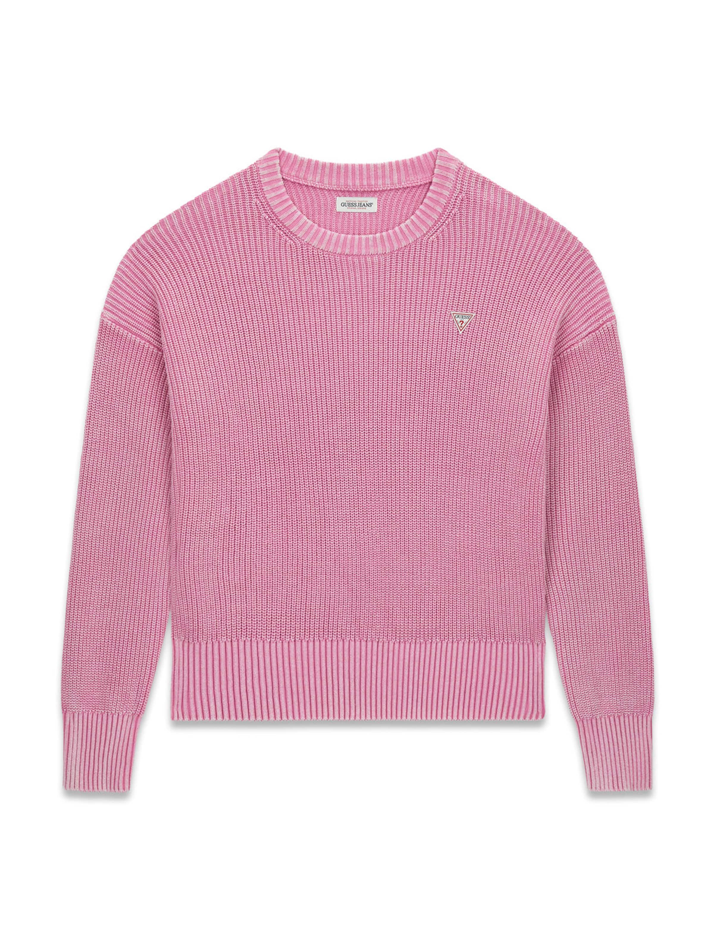 GUESS JEANS Tröja i rosa: framsida