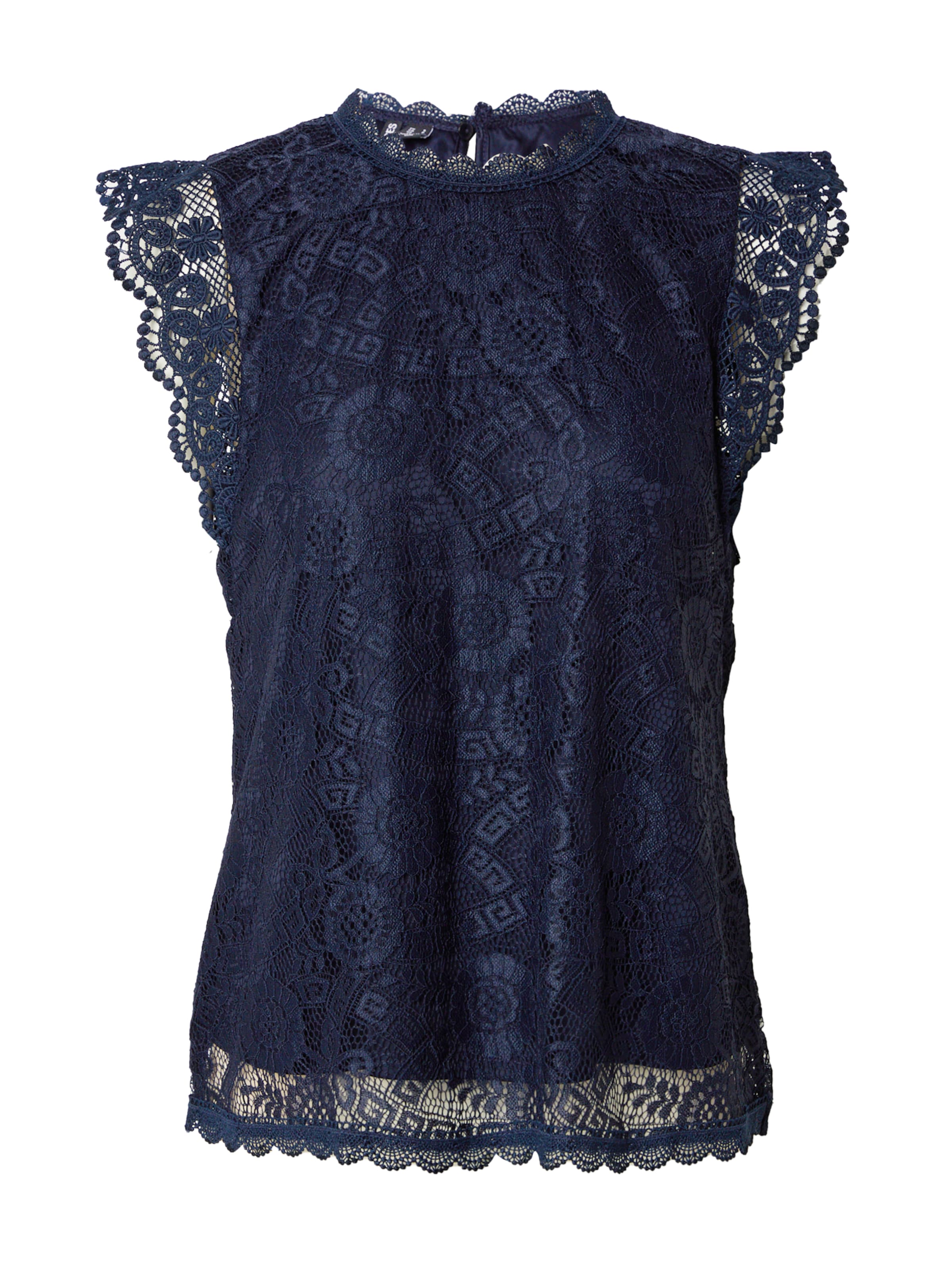 zils PIECES Blūze 'PCOLLINE': no priekšpuses