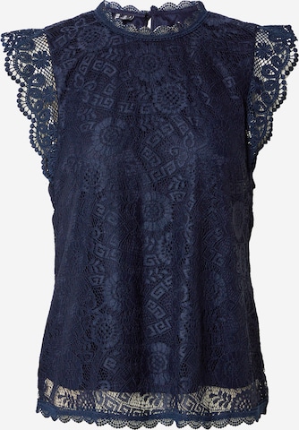 Camicia da donna 'PCOLLINE' di PIECES in blu: frontale