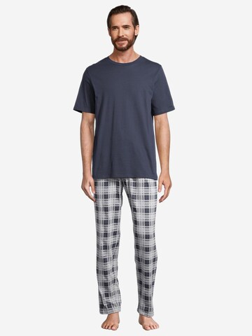 SCHIESSER Pajama short 'Night & Home' in Grey