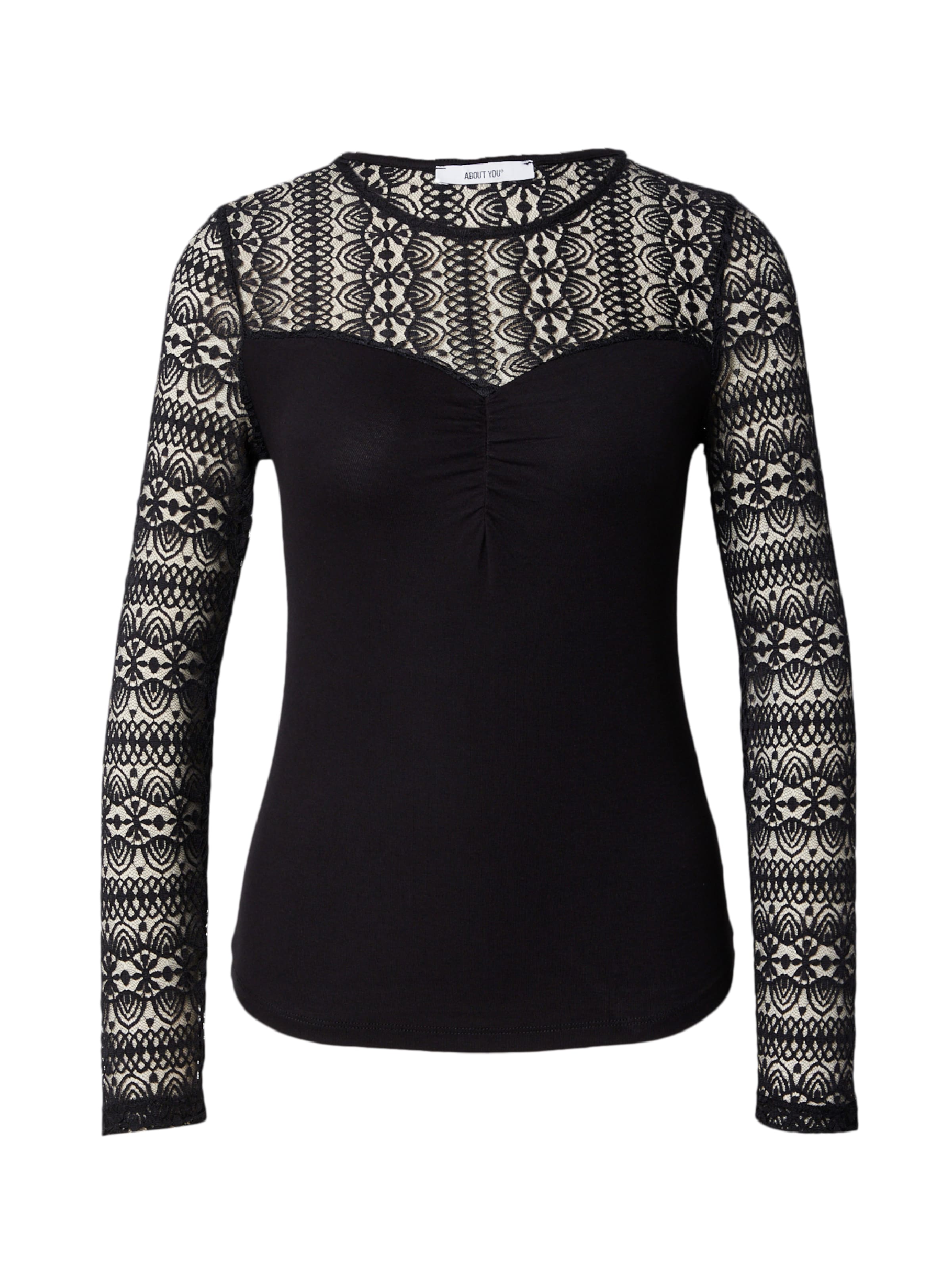 ABOUT YOU Shirt 'Julie' in Schwarz: Vorderseite
