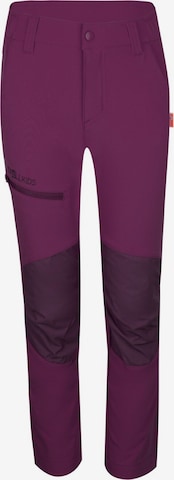 TROLLKIDS Outdoor Pants in Purple: front