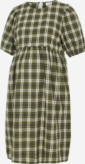 MAMALICIOUS Kleid in oliv / weiß, Produktansicht