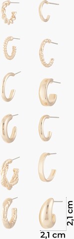 ABOUT YOU Earrings 'Alina' in Gold: front