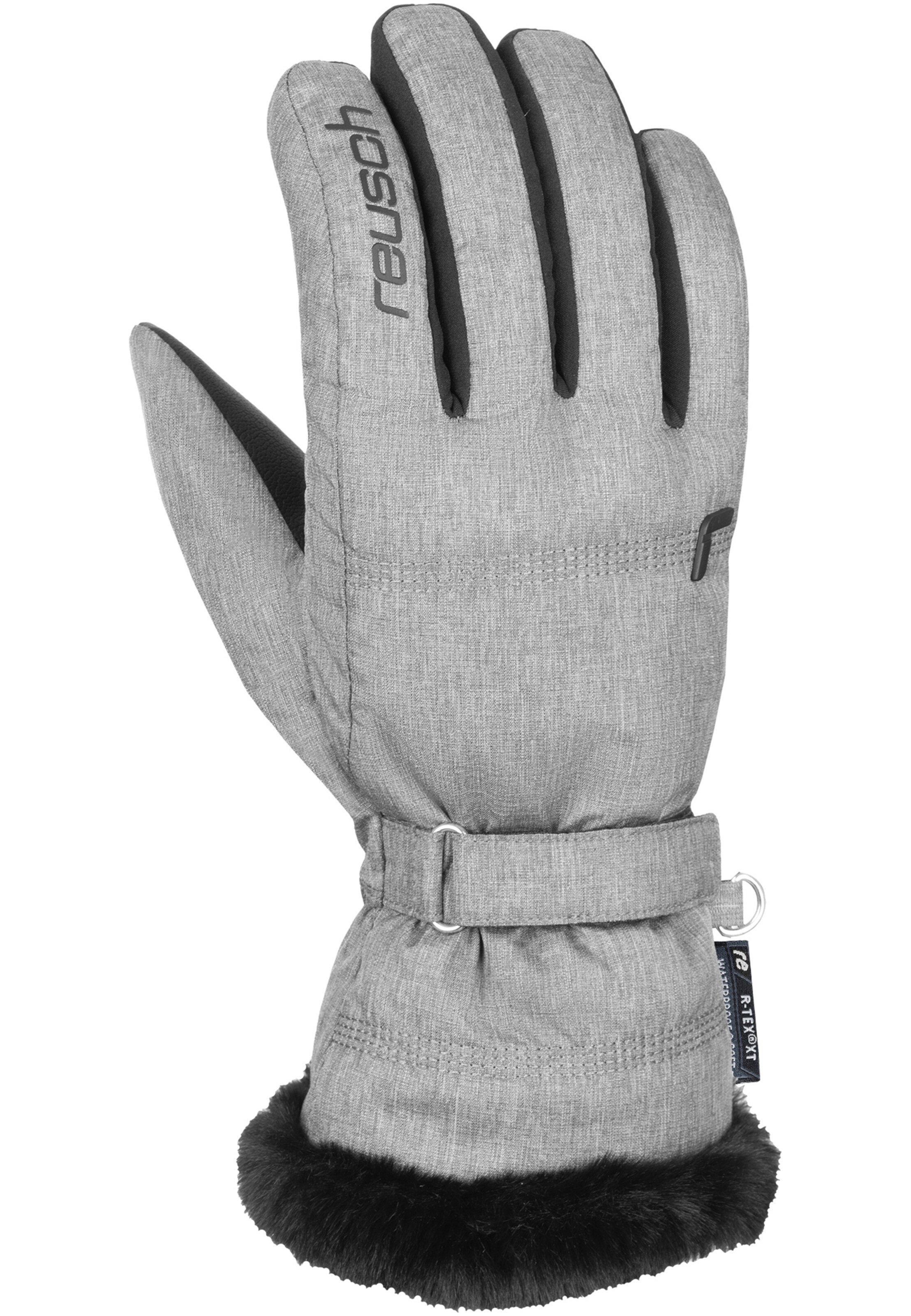 REUSCH Fingerhandschuhe 'Luna' in Grau