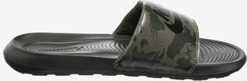 Nike SportswearNatikače s potpeticom 'VICTORI ONE SLIDE PRINT' - zelena boja