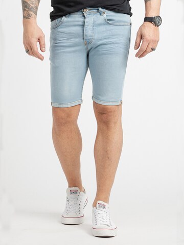 Rock Creek Slimfit Jeans in Blau: Vorderseite