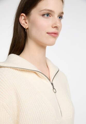 DreiMaster Vintage - Vestido de punto 'Naemi' en beige