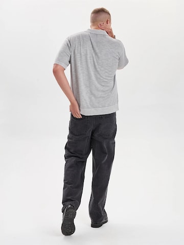Dxnmxrk - Loosefit Vaquero 'DXHector Relaxed Fit Jeans Black' en negro