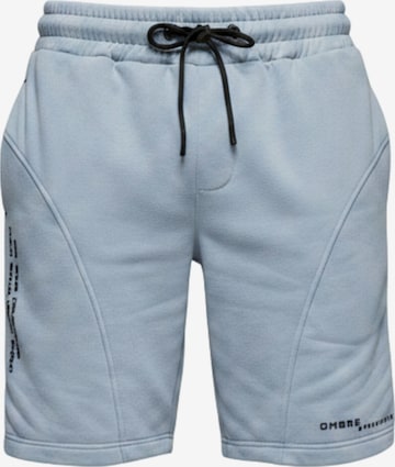 Ombre Sporthose in Blau: Vorderseite