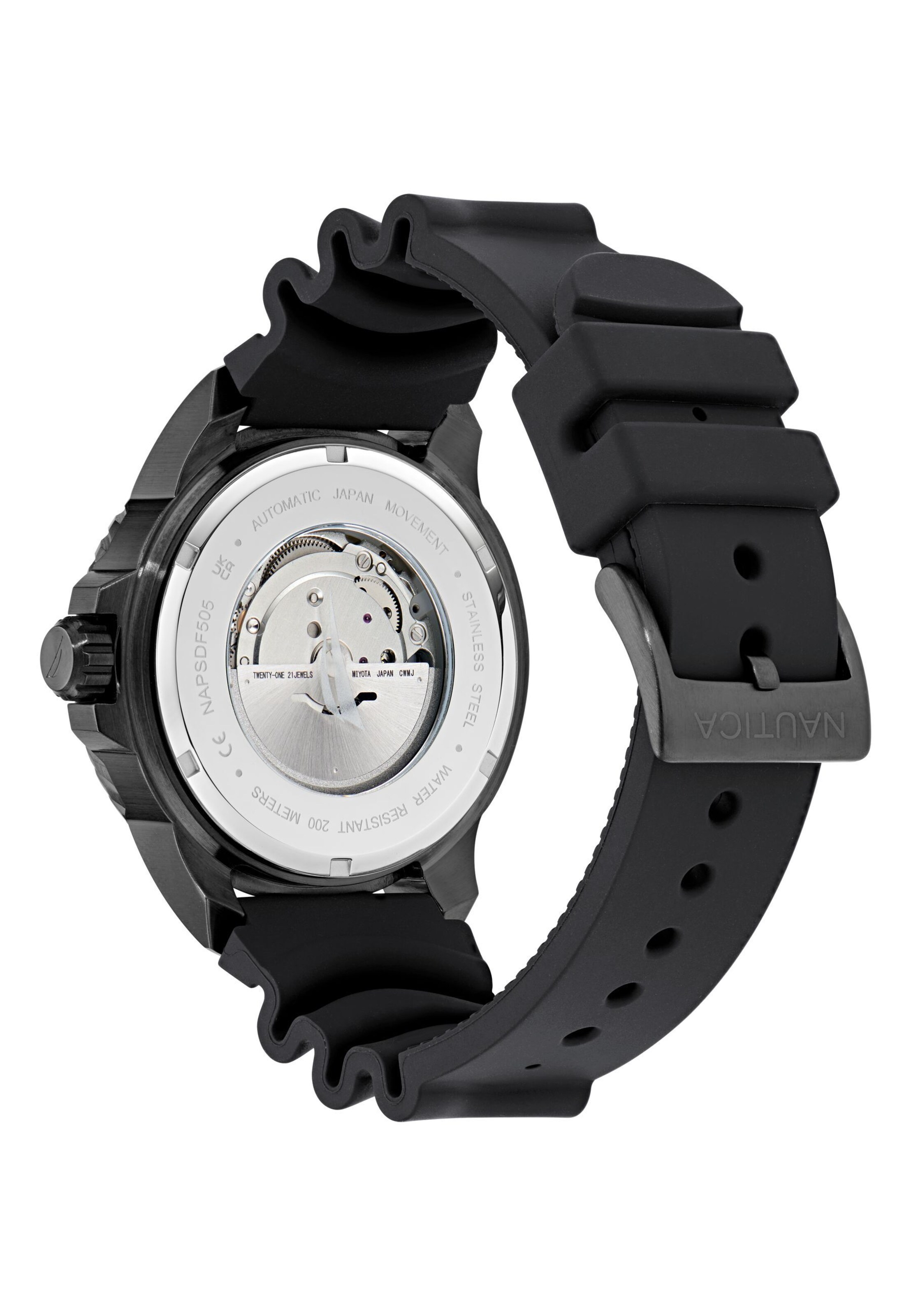 Orologio analogico 'NCT SEA DIVE' di NAUTICA in nero