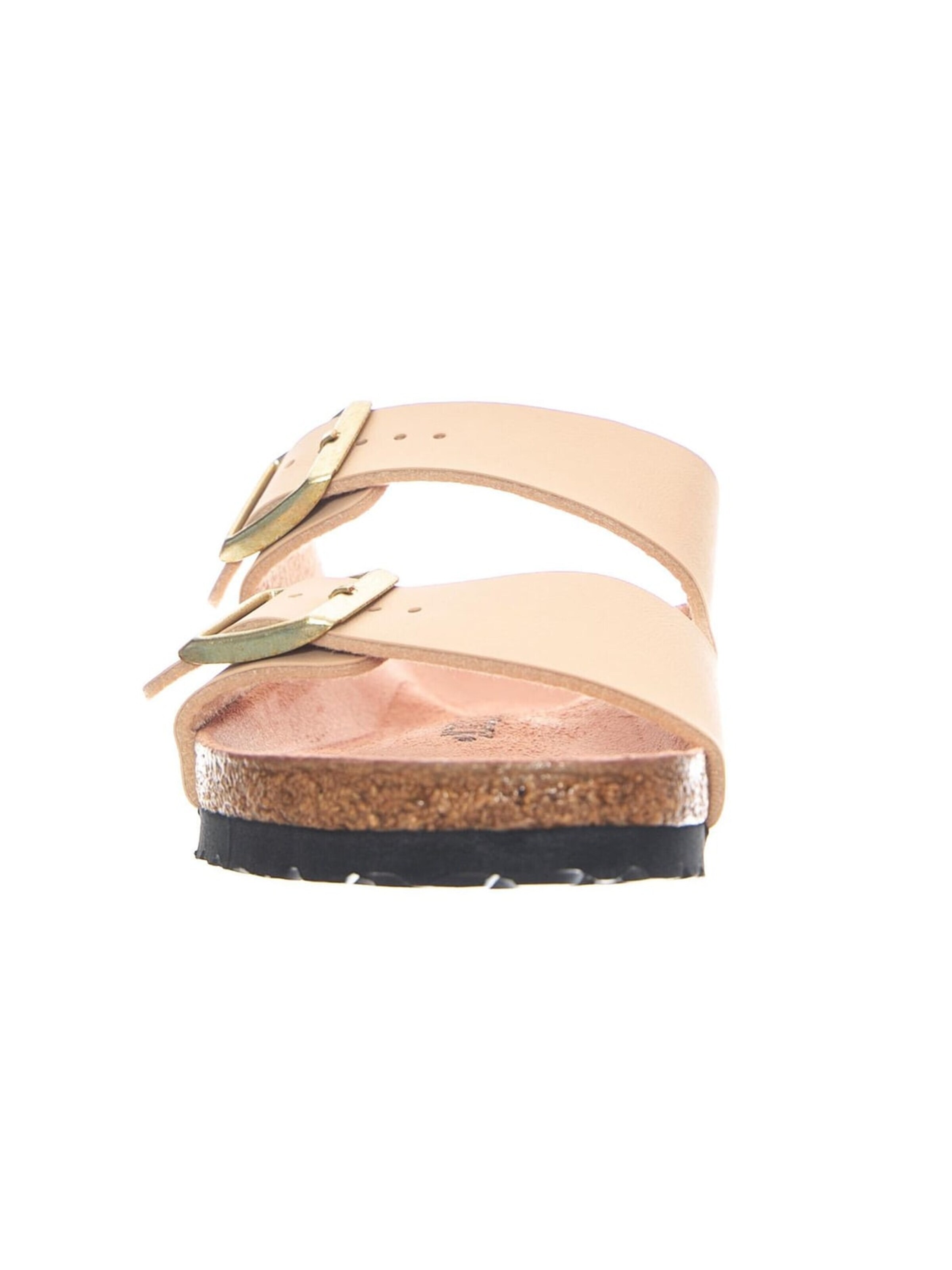 Sandales 'Arizona Triples Birko Flor Narrow Fit New Beige / Pink Clay' BIRKENSTOCK en rose