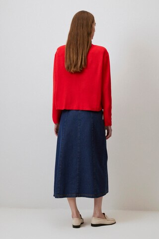 Touche Prive Strickjacke in Rot