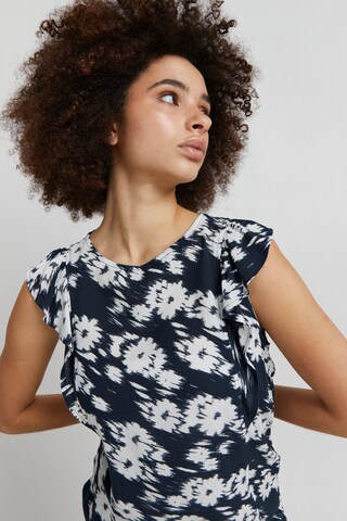 ICHI - Blusa 'Marrakech' en azul