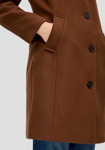 s.Oliver Between-Seasons Coat in Brown