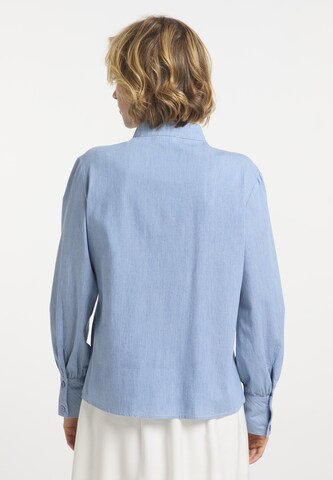 usha BLUE LABEL Blouse in Blue