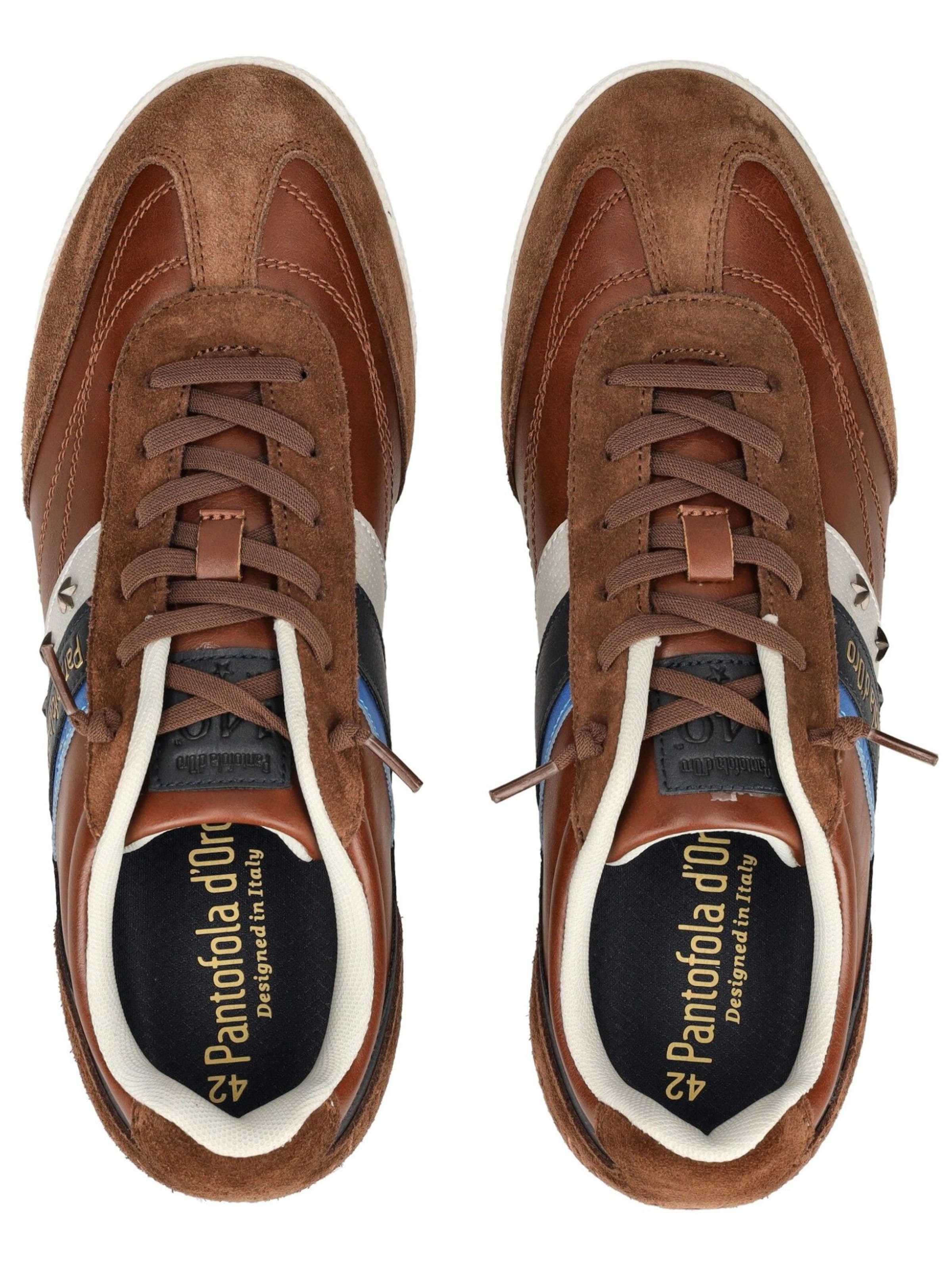Baskets basses PANTOFOLA D'ORO en marron