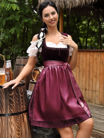 Yesfashion Dirndl in Red