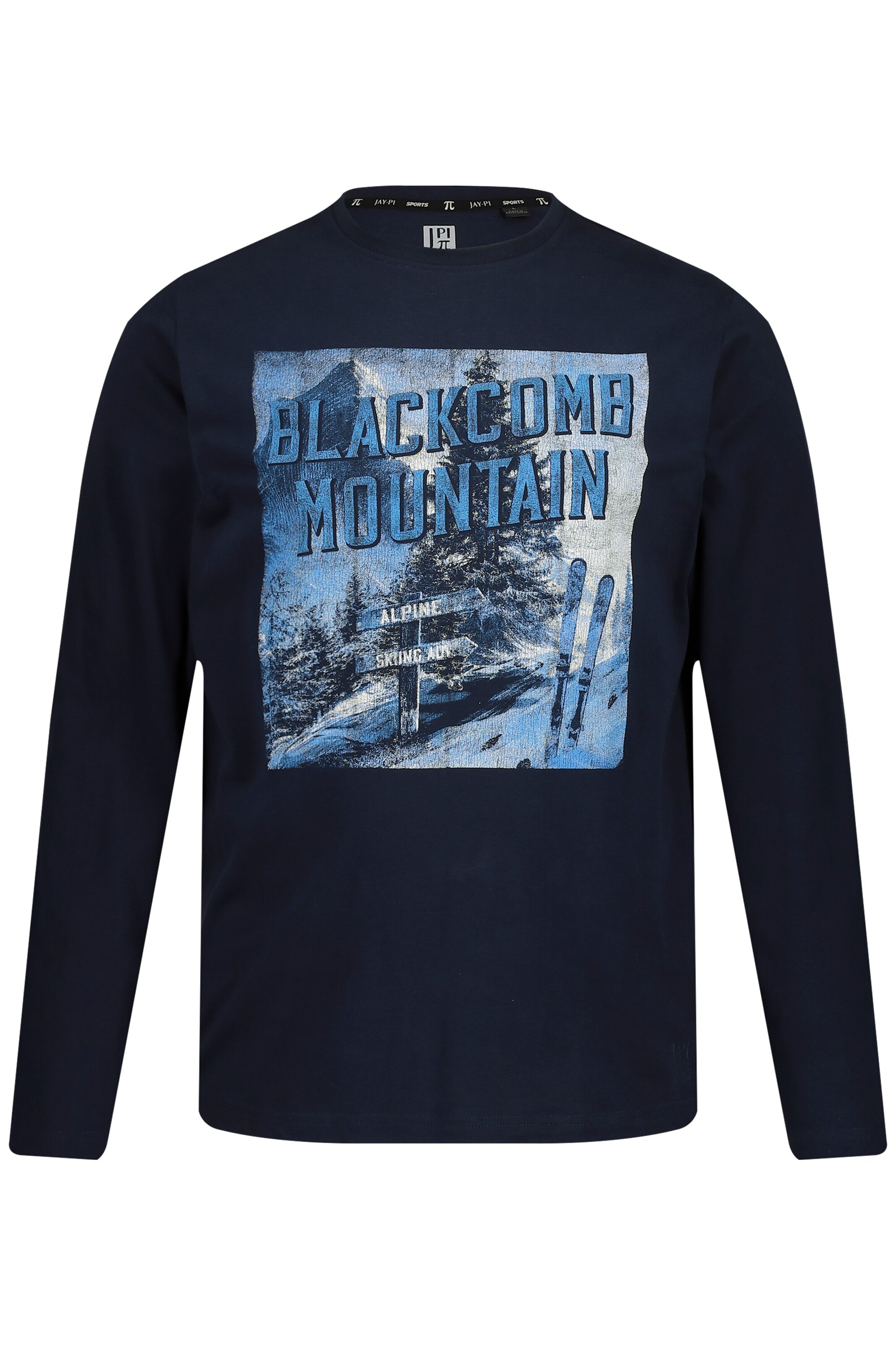 JAY-PI Shirt in Blau: Vorderseite